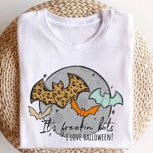 It’s Freaking Bats Halloween T-Shirt Sizes 2XL-4XL